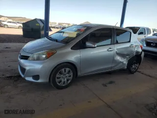 2014 Toyota Yaris L with VIN JTDKTUD37ED583565, listed as a Copart auction lot 52456225 with 196,537 mi miles and Salvage Title. Bid and sale history available at carsss.com. Image 1.