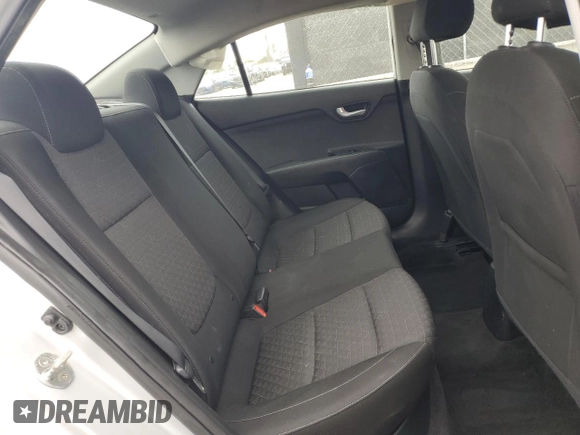 2020 Kia Rio LX with VIN 3KPA24AD7LE352849, listed as a Copart auction lot 88843725 with 80,805 mi miles and Salvage Title. Bid and sale history available at carsss.com. Image 10.