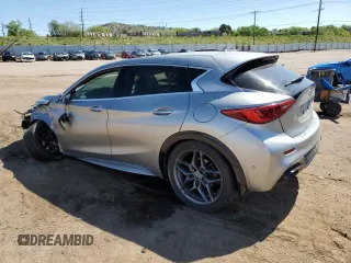2017 Infiniti QX30 Sport with VIN SJKCH5CP4HA019827, listed as a Copart auction lot 57506415 with Not provided miles and Salvage title. Bid and sale history available at DreamBid. Image 2.