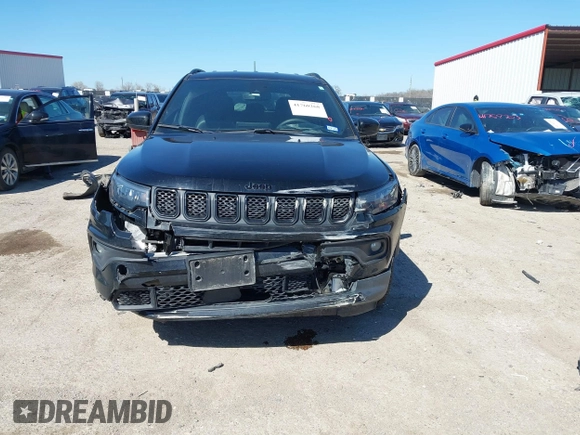 2023 Jeep Compass Latitude with VIN 3C4NJDBN2PT507868, listed as a IAAI auction lot 41760268 with 35,837 mi miles and . Bid and sale history available at DreamBid. Image 6.