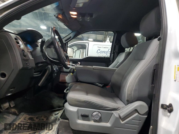 2014 Ford F-150 XL with VIN 1FTFX1ET4EKG44031, listed as a Copart auction lot 50257415 with 172,821 mi miles and Salvage Title. Bid and sale history available at carsss.com. Image 7.