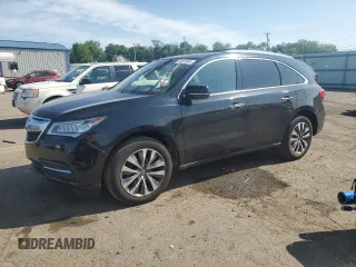 2016 Acura MDX Technology z VIN 5FRYD4H46GB022956, wystawiony jako Copart lot #55483084 z przebiegiem 94 558 mil mil oraz Szkoda całkowita • Salvage title. Historia ofert i sprzedaży dostępna na DreamBid. Obrazek 1.