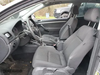 2009 Volkswagen Rabbit S with VIN WVWAB71K49W141087, listed as a Copart auction lot 80073184 with 115,985 mi miles and Salvage Title. Bid and sale history available at carsss.com. Image 7.
