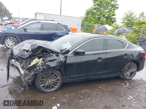 2020 Acura ILX Premium with VIN 19UDE2F8XLA011440, listed as a IAAI auction lot 42354269 with 61,280 mi miles and . Bid and sale history available at DreamBid. Image 15.