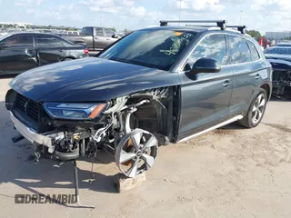 2023 Audi Q5 Premium Plus with VIN WA1BBAFY4P2112508, listed as a IAAI auction lot 40892423 with 24,492 mi miles and . Bid and sale history available at DreamBid. Image 23.