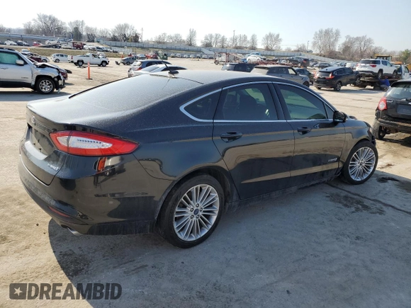 2014 Ford Fusion SE Hybrid with VIN 3FA6P0LU4ER343718, listed as a Copart auction lot 48021865 with 105,282 mi miles and Salvage Title. Bid and sale history available at carsss.com. Image 3.