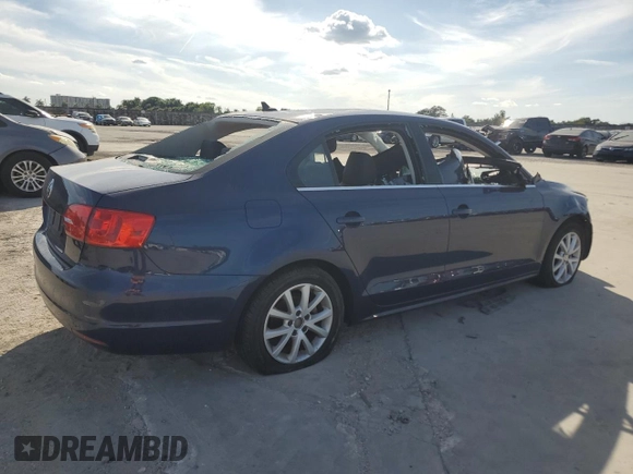 2013 Volkswagen Jetta SE with VIN 3VWDP7AJ9DM211047, listed as a Copart auction lot 86066894 with Not provided miles and Clean title. Bid and sale history available at DreamBid. Image 3.