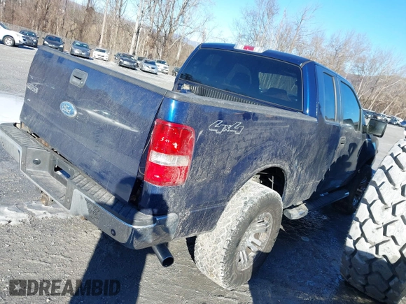 2008 Ford F-150 XLT with VIN 1FTPX14538FA06955, listed as a IAAI auction lot 41320268 with Not provided miles and . Bid and sale history available at DreamBid. Image 4.