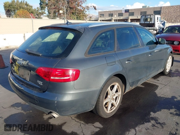 2009 Audi A4 2.0T Prem with VIN WAUVF78K49A177626, listed as a IAAI auction lot 40850835 with 221,536 mi miles. Bid and sale history available at carsss.com. Image 4.