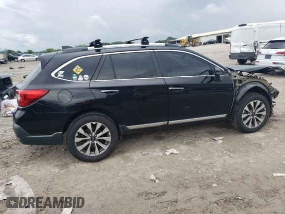 2018 Subaru Outback Touring with VIN 4S4BSATC6J3286785, listed as a Copart auction lot 58317675 with 107,020 mi miles and Salvage title. Bid and sale history available at DreamBid. Image 3.