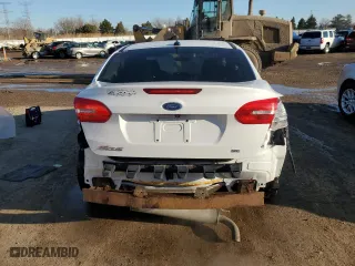 2017 Ford Focus SE with VIN 1FADP3F24HL237386, listed as a Copart auction lot 48317765 with 110,812 mi miles and Salvage Title. Bid and sale history available at carsss.com. Image 6.