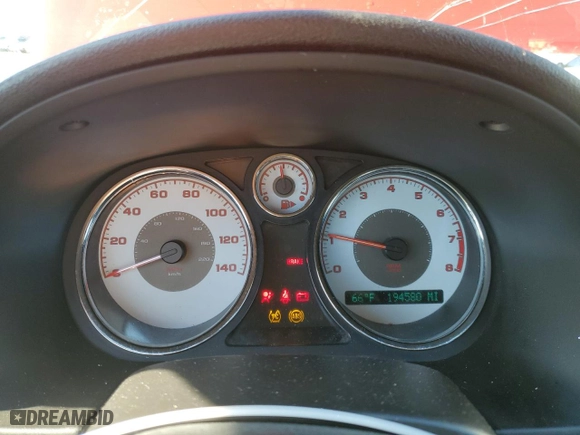 2007 Pontiac G5 with VIN 1G2AL15F577190317, listed as a Copart auction lot 48453935 with 194,580 mi miles and Salvage Title. Bid and sale history available at carsss.com. Image 9.