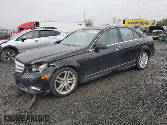 2012 Mercedes-Benz C-Class C 300 Sport with VIN WDDGF8BB3CR227277, listed as a Copart auction lot 50741725 with 174,055 mi miles and Salvage Title. Bid and sale history available at carsss.com. Image 1.