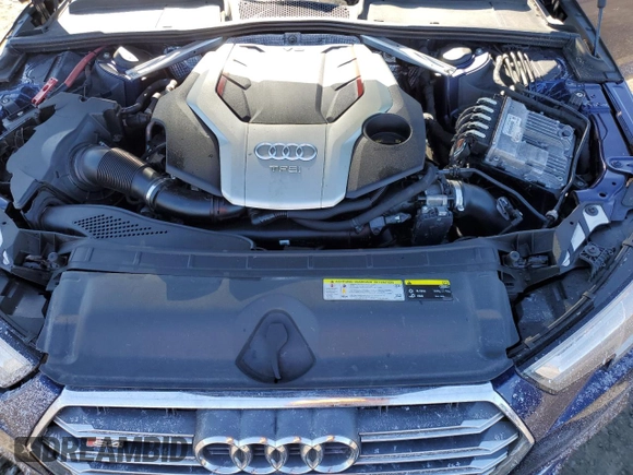 2018 Audi S4 Prestige z VIN WAUC4AF40JA003734, wystawiony jako Copart lot #46118075 z przebiegiem 79 496 mil mil oraz Szkody całkowita. Historia ofert i sprzedaży dostępna na DreamBid. Obrazek 12.