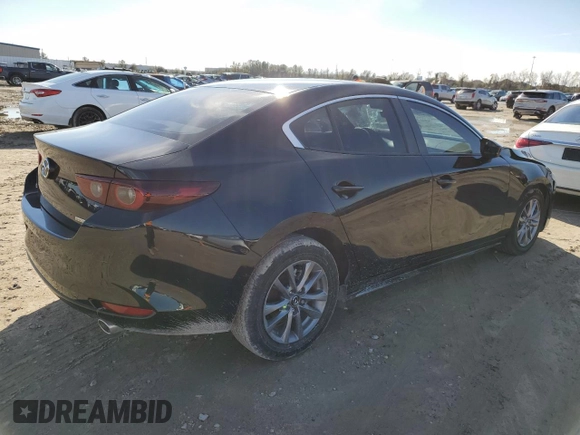 2024 Mazda 3 S with VIN 3MZBPAAM3RM423321, listed as a Copart auction lot 88738705 with 6,889 mi miles and Salvage Title. Bid and sale history available at DreamBid. Image 3.