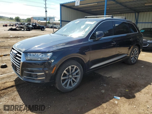2017 Audi Q7 Premium Plus with VIN WA1LAAF78HD008754, listed as a Copart auction lot 60796555 with 152,920 mi miles and Clean title. Bid and sale history available at DreamBid. Image 1.