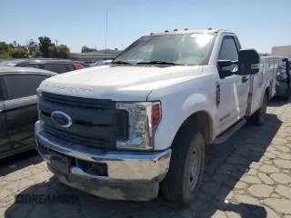 2019 Ford F-350 with VIN 1FDRF3FT6KEG59050, listed as a Copart auction lot 61887474 with Not provided miles and Salvage title. Bid and sale history available at DreamBid. Image 1.