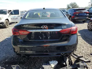 2020 Infiniti Q50 3.0t SPORT with VIN JN1EV7AP5LM207267, listed as a Copart auction lot 43167905 with 72,084 mi miles and Salvage Title. Bid and sale history available at carsss.com. Image 6.