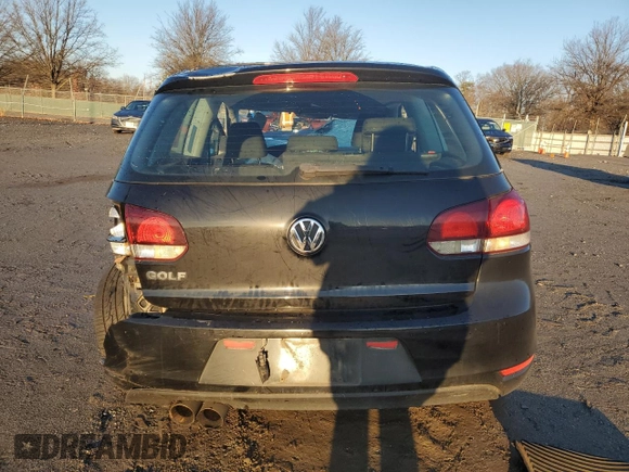2010 Volkswagen Golf with VIN WVWAB7AJ3AW083114, listed as a Copart auction lot 85438904 with Not provided miles and Salvage title. Bid and sale history available at DreamBid. Image 6.