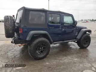 2013 Jeep Wrangler Unlimited Sport с VIN 1C4BJWDGXDL521666, выставлен на аукционе Copart как лот 57277255 с пробегом 158 793 миль миль и Списание • Salvage title. История ставок и продаж доступна на DreamBid. Изображение 3.
