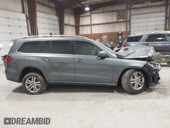 2019 Mercedes-Benz GLS 450 with VIN 4JGDF6EE4KB228206, listed as a IAAI auction lot 42285126 with 86,083 mi miles and . Bid and sale history available at DreamBid. Image 12.
