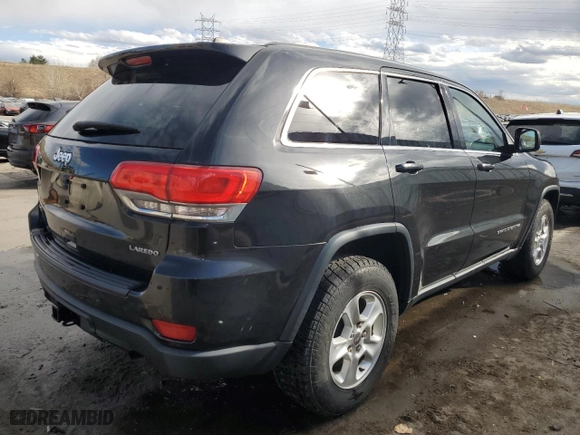 2014 Jeep Grand Cherokee Laredo with VIN 1C4RJFAG1EC440334, listed as a Copart auction lot 50647025 with 158,027 mi miles and Salvage Title. Bid and sale history available at carsss.com. Image 3.