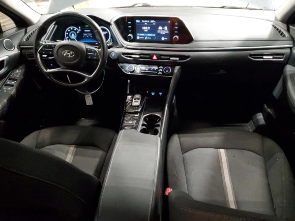 2020 Hyundai Sonata SEL with VIN 5NPEF4JAXLH027569, listed as a Copart auction lot 45305105 with 109,716 mi miles and Clean Title. Bid and sale history available at carsss.com. Image 8.