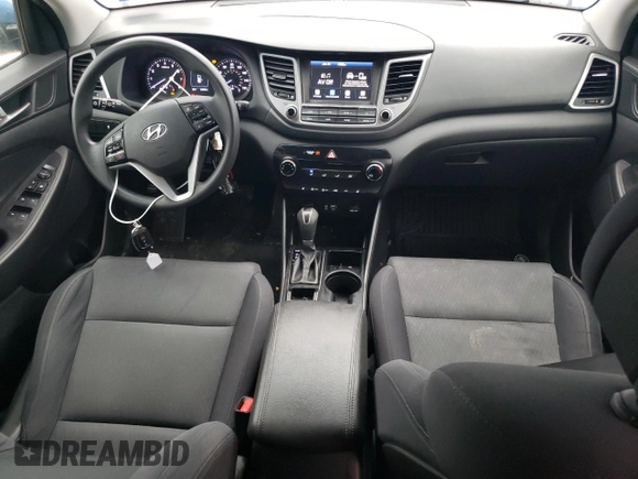 2018 Hyundai Tucson SEL Plus with VIN KM8J33A45JU600159, listed as a Copart auction lot 43227605 with 92,850 mi miles and Salvage Title. Bid and sale history available at carsss.com. Image 8.