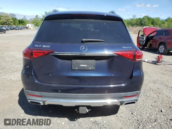 2020 Mercedes-Benz GLE 350 z VIN 4JGFB4KB1LA009519, wystawiony jako Copart lot #57301075 z przebiegiem 54 962 mil mil oraz Szkoda całkowita • Salvage title. Historia ofert i sprzedaży dostępna na DreamBid. Obrazek 6.