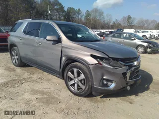 2018 Chevrolet Traverse LT Leather with VIN 1GNERHKW2JJ188454, listed as a IAAI auction lot 41536814 with 87,220 mi miles. Bid and sale history available at carsss.com. Image 1.