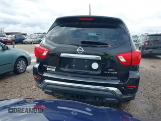 2017 Nissan Pathfinder SL with VIN 5N1DR2MM7HC667864, listed as a IAAI auction lot 41219528 with 127,240 mi miles. Bid and sale history available at carsss.com. Image 16.