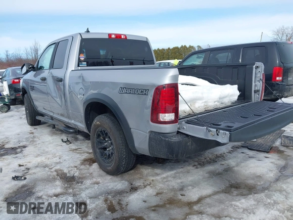 2021 Ram 1500 Classic Warlock with VIN 1C6RR7GG0MS556917, listed as a IAAI auction lot 41609028 with 64,175 mi miles. Bid and sale history available at carsss.com. Image 3.