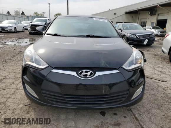 2014 Hyundai Veloster RE:FLEX with VIN KMHTC6AD3EU214291, listed as a Copart auction lot 54529665 with 102,879 mi miles and Clean title. Bid and sale history available at DreamBid. Image 5.