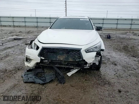 2020 Infiniti Q50 3.0t LUXE with VIN JN1EV7AR6LM250288, listed as a Copart auction lot 47900645 with 37,029 mi miles and Salvage Title. Bid and sale history available at carsss.com. Image 11.