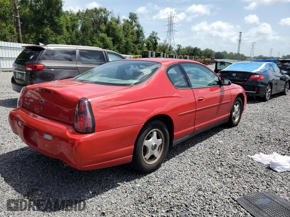 2004 Chevrolet Monte Carlo LS with VIN 2G1WW12E349282937, listed as a Copart auction lot 60886115 with 60,320 mi miles and Salvage title. Bid and sale history available at DreamBid. Image 3.