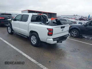 2022 Nissan Frontier S with VIN 1N6ED1EK0NN602334, listed as a IAAI auction lot 41190840 with 37,540 mi miles. Bid and sale history available at carsss.com. Image 3.