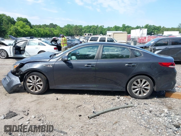 2017 Kia Optima LX with VIN 5XXGT4L30HG155483, listed as a IAAI auction lot 42332257 with 63,092 mi miles and . Bid and sale history available at DreamBid. Image 14.