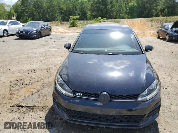 2018 Volkswagen Golf GTI S with VIN 3VW447AU1JM274500, listed as a Copart auction lot 55092054 with 74,694 mi miles. Bid and sale history available at carsss.com. Image 5.