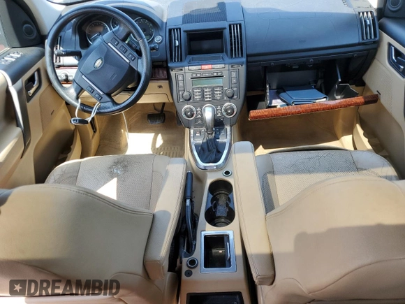 2008 Land Rover LR2 HSE with VIN SALFR24N38H062077, listed as a Copart auction lot 54523575 with Not provided miles and Salvage title. Bid and sale history available at DreamBid. Image 8.