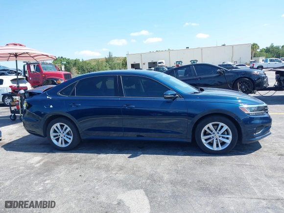 2020 Volkswagen Passat 2.0T S with VIN 1VWAA7A37LC023763, listed as a IAAI auction lot 39381396 with 53,113 mi miles. Bid and sale history available at carsss.com. Image 13.