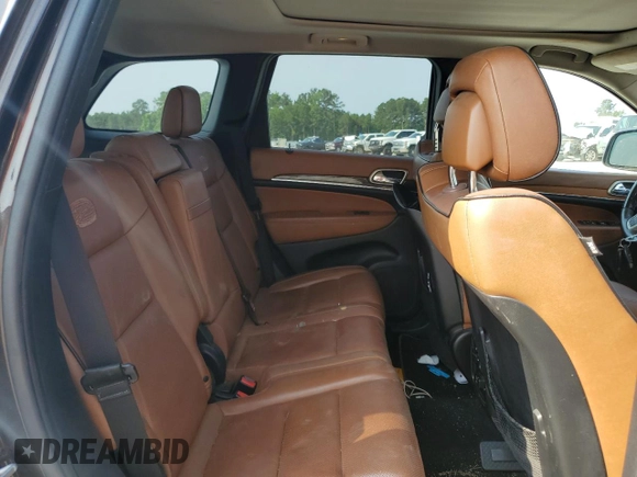 2011 Jeep Grand Cherokee Overland Summit with VIN 1J4RR6GT3BC686143, listed as a Copart auction lot 59218685 with 155,059 mi miles and Salvage title. Bid and sale history available at DreamBid. Image 11.