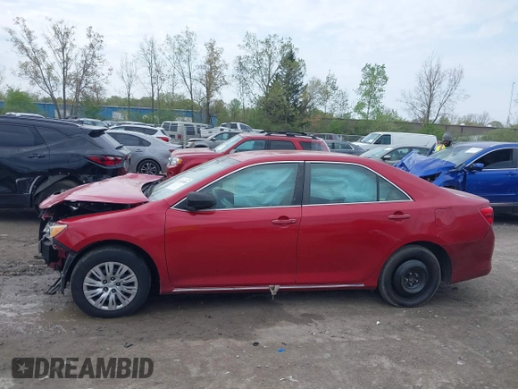 2014 Toyota Camry L with VIN 4T1BF1FK4EU832118, listed as a IAAI auction lot 42165889 with 198,882 mi miles and . Bid and sale history available at DreamBid. Image 15.