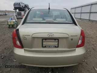 2006 Hyundai Accent GLS with VIN KMHCN46C56U028445, listed as a Copart auction lot 47857585 with 154,388 mi miles and Clean Title. Bid and sale history available at carsss.com. Image 6.