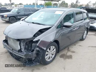 2016 Honda Odyssey SE with VIN 5FNRL5H32GB090144, listed as a IAAI auction lot 42190766 with 40,206 mi miles and . Bid and sale history available at DreamBid. Image 2.