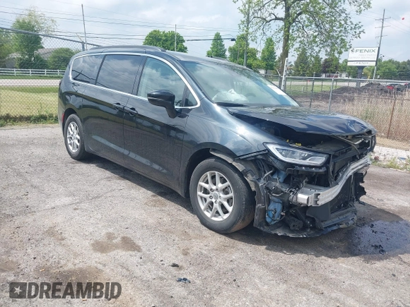 2022 Chrysler Pacifica Touring L z VIN 2C4RC1BG3NR146081, wystawiony jako IAAI lot #42271689 z przebiegiem 44 602 mil mil oraz . Historia ofert i sprzedaży dostępna na DreamBid. Obrazek 1.