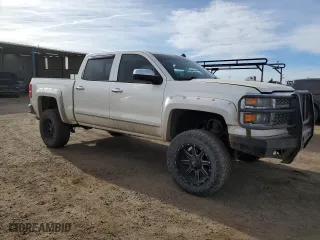 2014 Chevrolet Silverado 1500 LTZ with VIN 3GCUKSEC9EG121042, listed as a Copart auction lot 49515605 with 212,432 mi miles and Salvage Title. Bid and sale history available at carsss.com. Image 4.