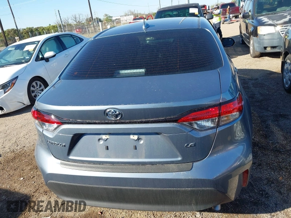 2024 Toyota Corolla LE with VIN 5YFB4MDE7RP224346, listed as a IAAI auction lot 41670380 with 9,879 mi miles. Bid and sale history available at carsss.com. Image 16.