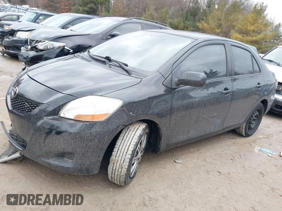 2010 Toyota Yaris with VIN JTDBT4K30A1356295, listed as a IAAI auction lot 41676307 with 109,438 mi miles and . Bid and sale history available at carsss.com. Image 2.