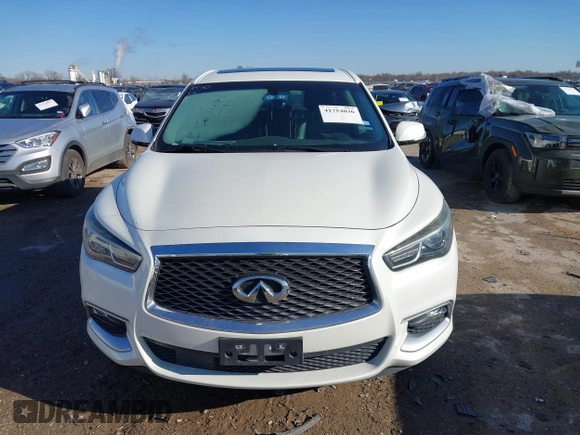 2016 Infiniti QX60 with VIN 5N1AL0MN7GC507726, listed as a IAAI auction lot 41754036 with 167,213 mi miles. Bid and sale history available at carsss.com. Image 12.