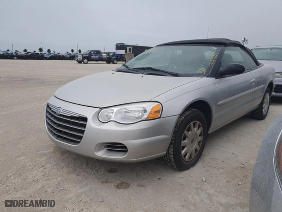 2004 Chrysler Sebring LX with VIN 1C3EL45X24N108546, listed as a Copart auction lot 76818264 with 0 mi miles and Non Repairable. Bid and sale history available at carsss.com. Image 1.